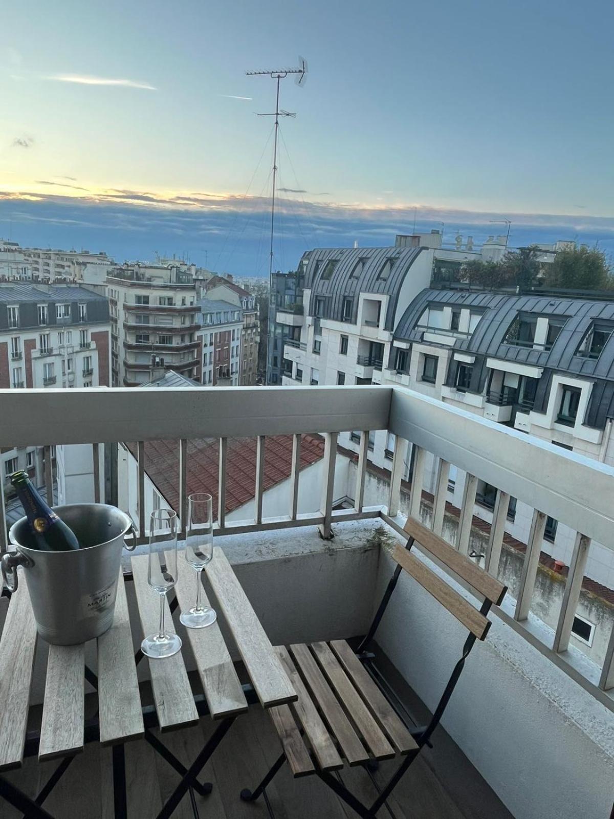 Appartamento Paris Buttes Chaumont - Free Parking Esterno foto